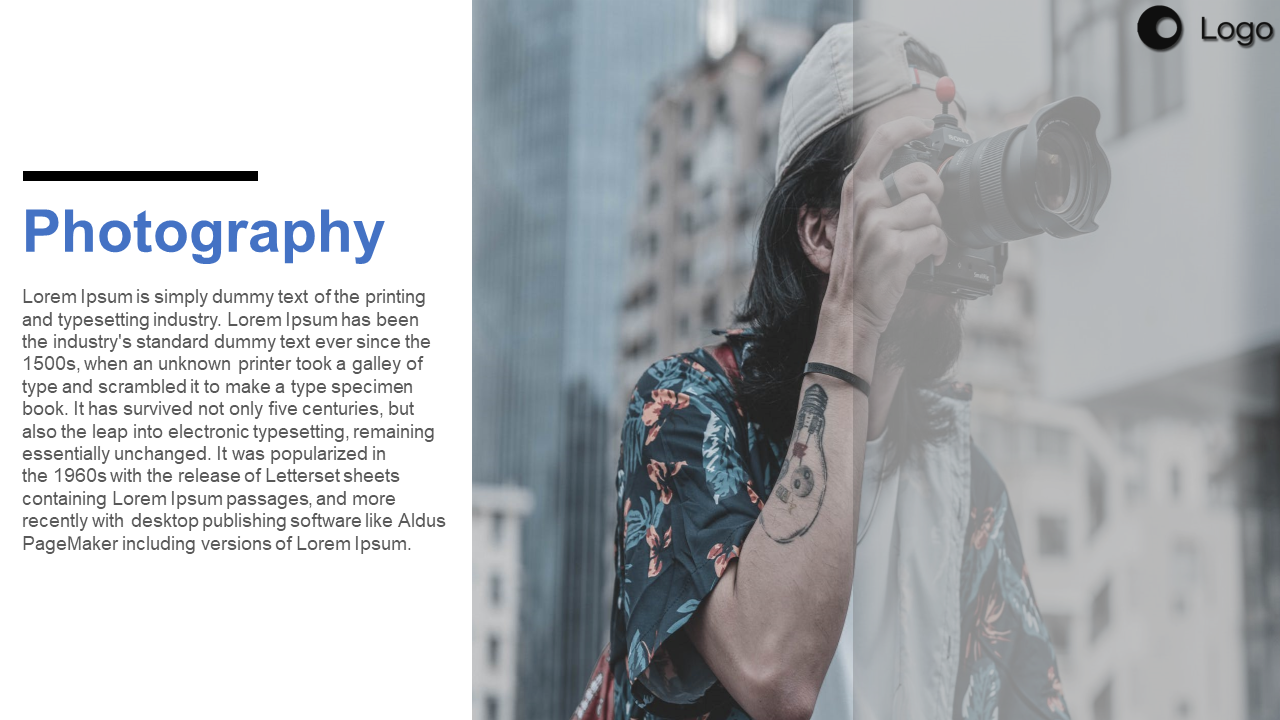 Free - Photography PowerPoint Template and Google Slides
